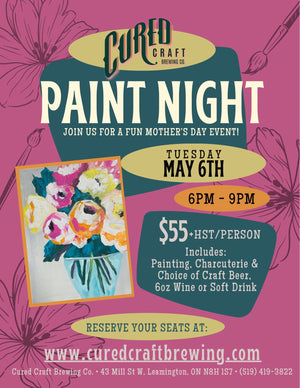 Paint Night at Cured