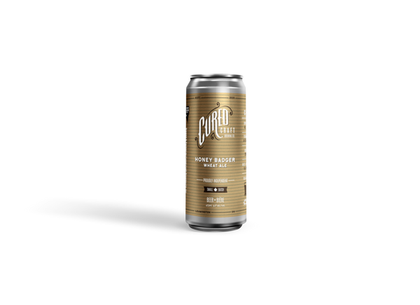 Honey Badger Wheat Ale - 24 Case
